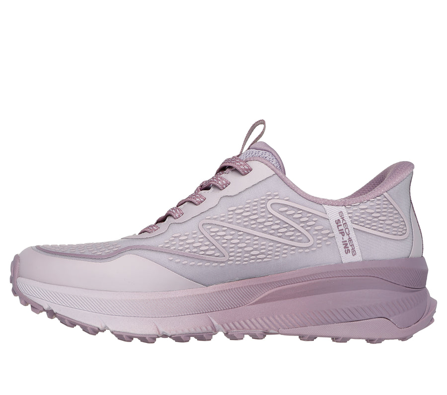 Skechers 180157 Ladies Trainer-Pink Multi