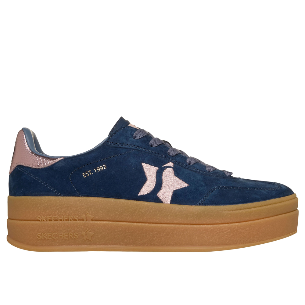 Skechers 185430 Ladies Sneaker-Navy/Pink