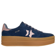 Skechers 185430 Ladies Sneaker-Navy/Pink