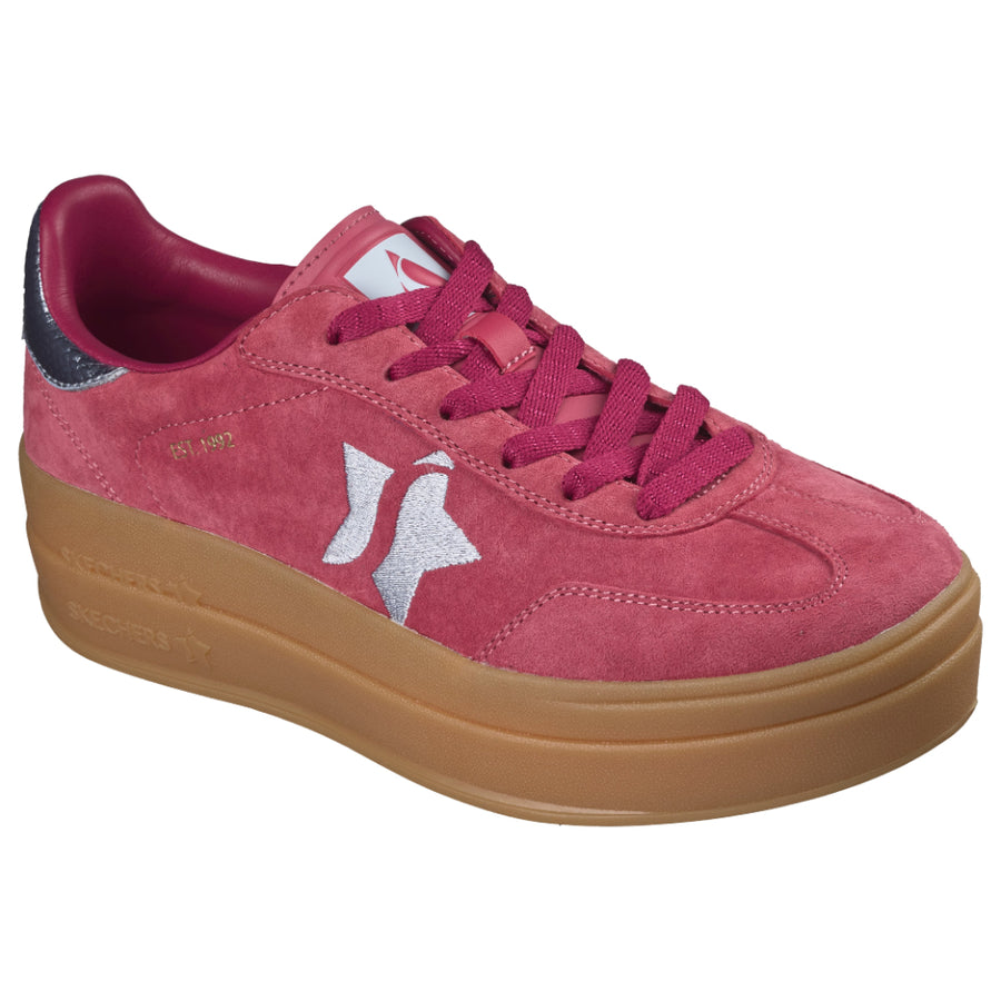 Skechers 185430 Ladies Sneaker-Red Multi