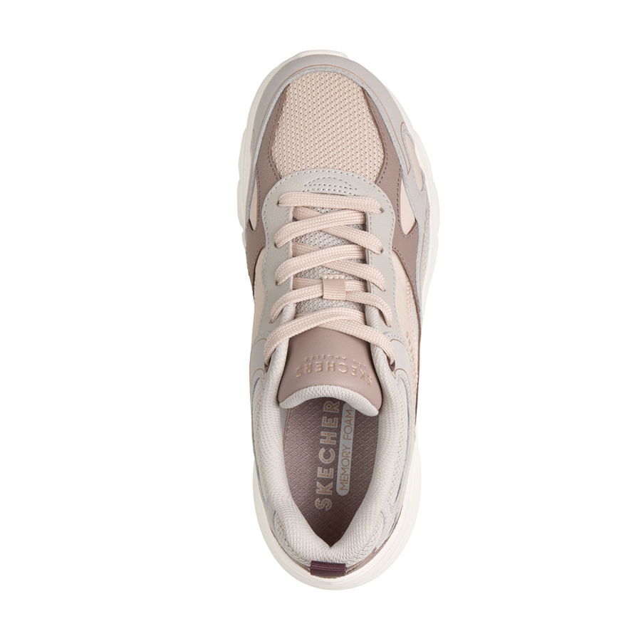 Skechers 190225 Ladies Trainer Natural Multi