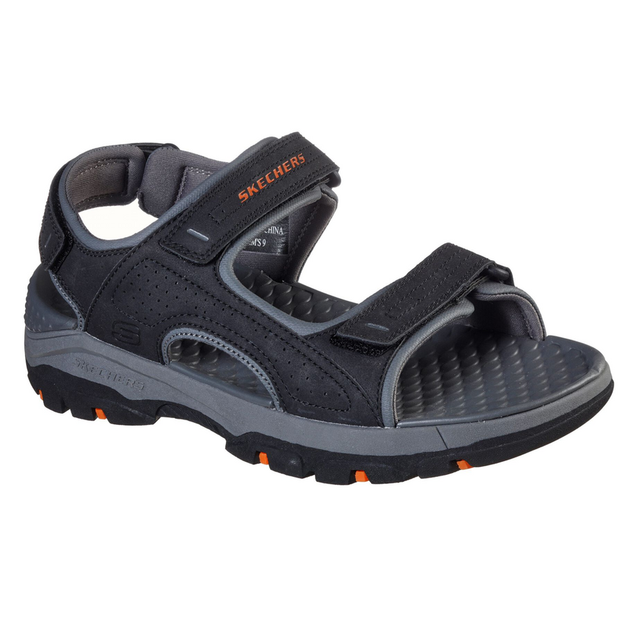 Skechers 204105 Mens Sandal-Black