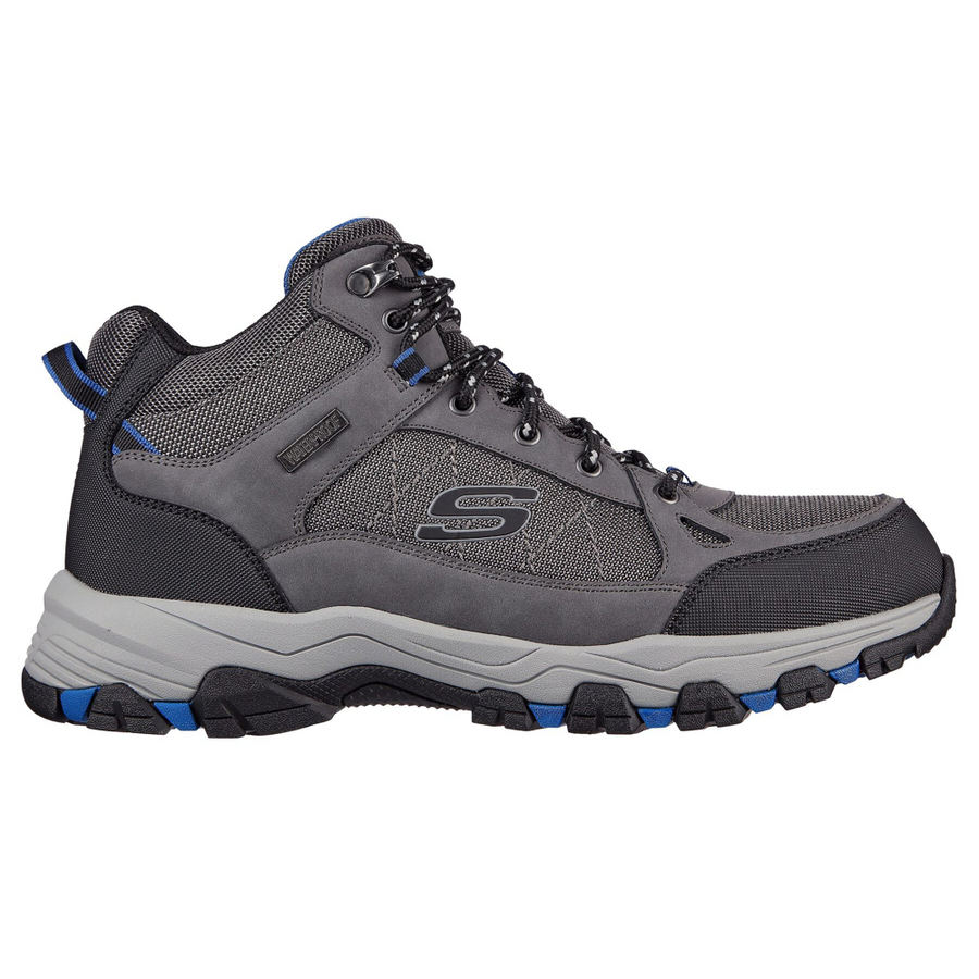 Skechers 204477 Mens Boots-Grey