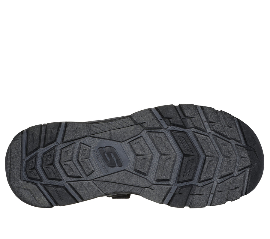 Skechers 205112 Mens Sandal-Black