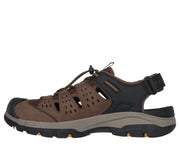 Skechers 205113 Mens Sandal-Brown/Black