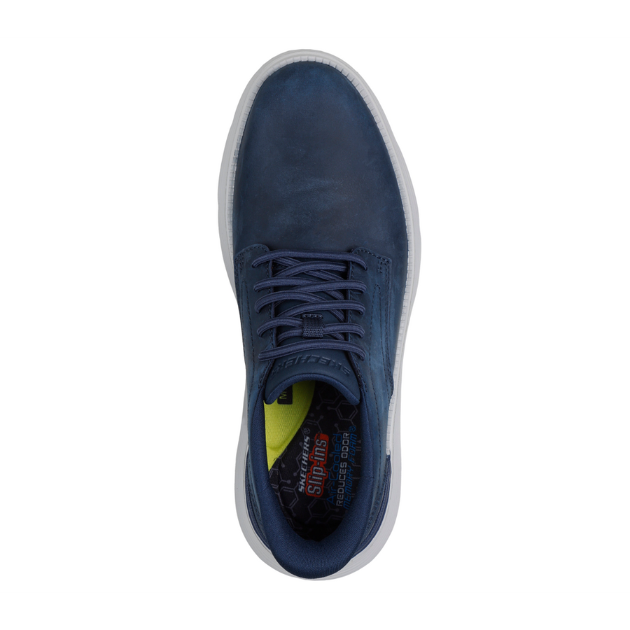 Skechers 205353 Mens Trainer-Navy/White