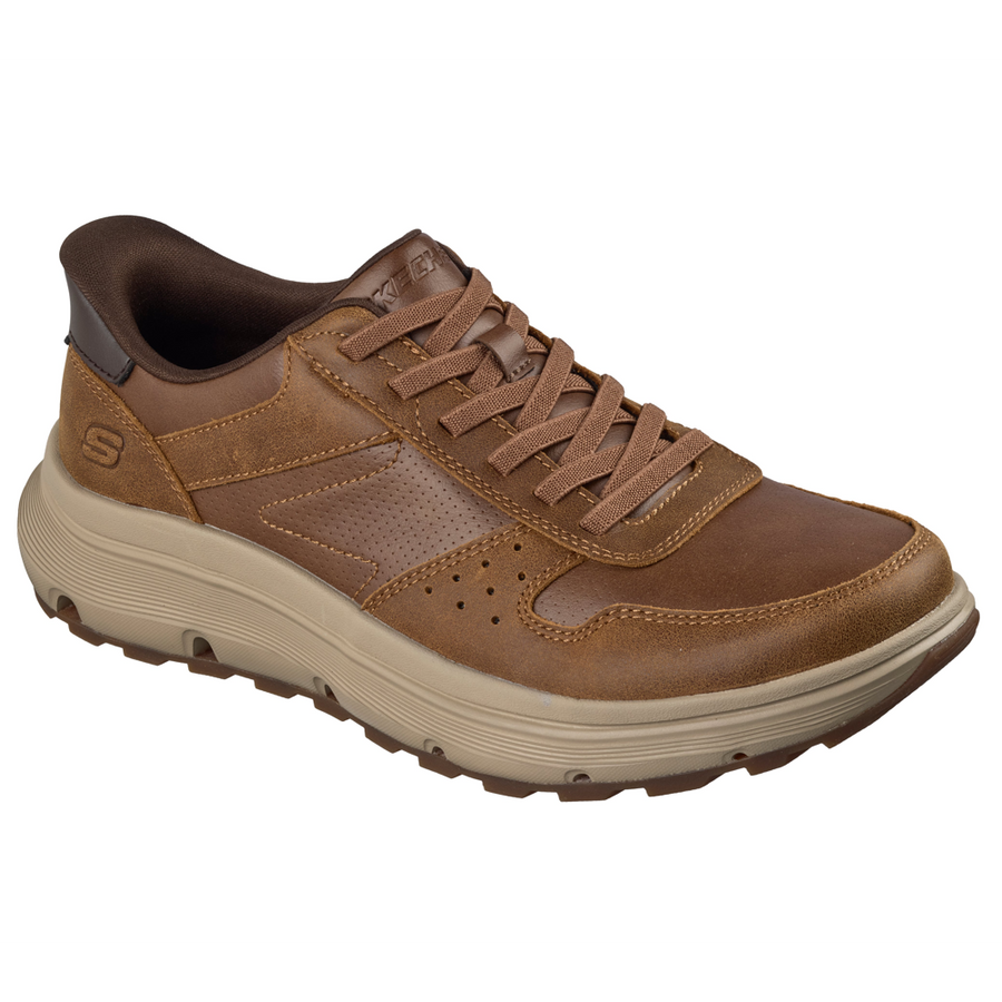Skechers 205867 Mens Shoe-Camel