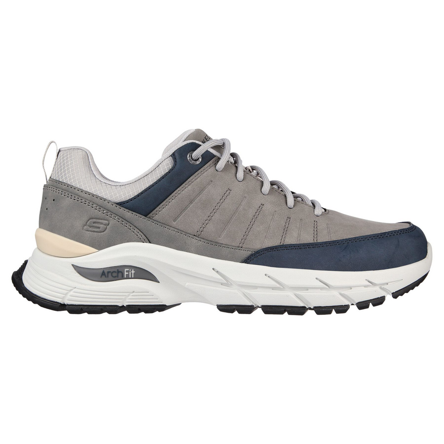 Skechers 210319 Mens Trainer-Grey/Navy