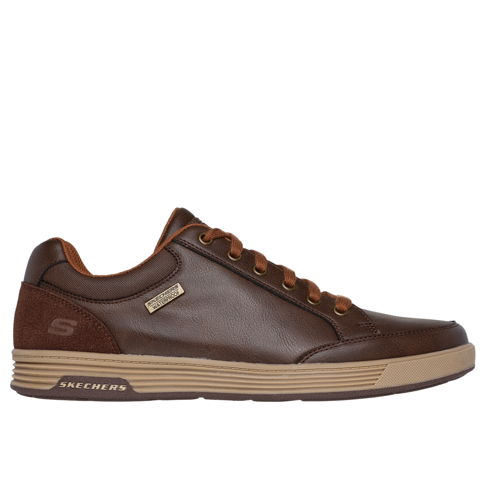Skechers 210944WP Mens Trainer-Chocolate – Shoe Heaven