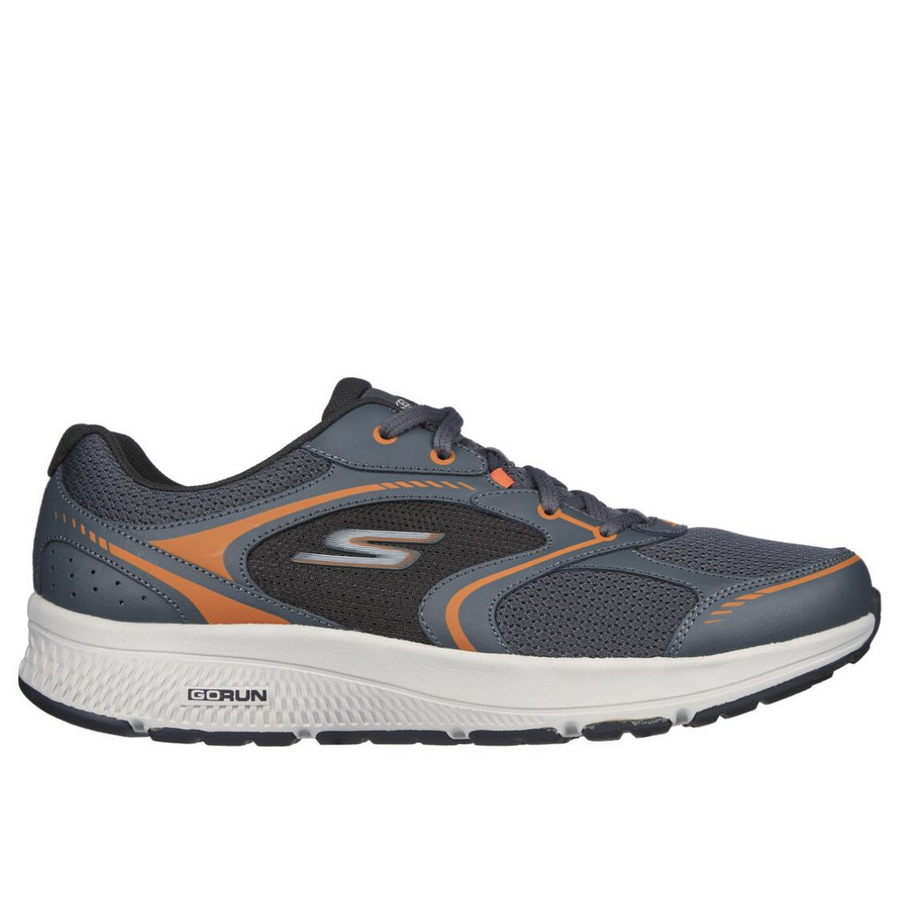 Skechers 220371 Mens Trainer-Charc/Orange