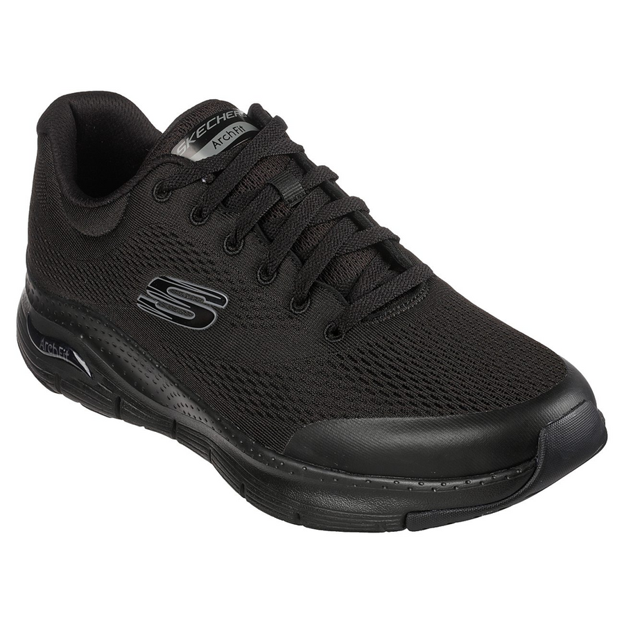 Skechers 232040 Mens Trainer-Black