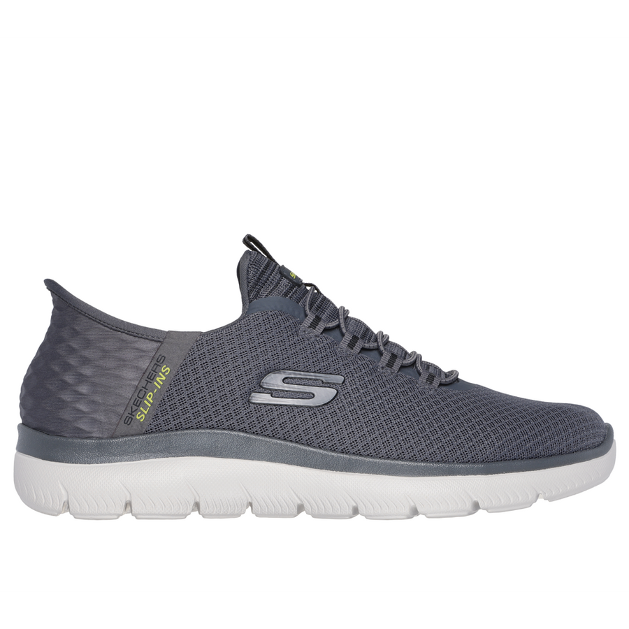 Skechers 232457 Mens Trainer-Charcoal