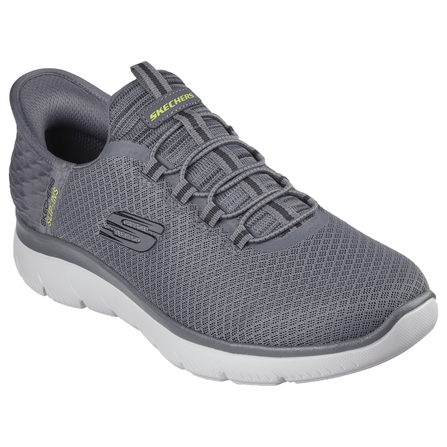 Skechers 232457 Mens Trainer-Charcoal