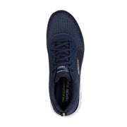 Skechers 232699 Mens Trainer-Navy/Lime