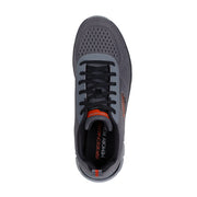 Skechers 232758 Mens Trainer-Grey/Orange