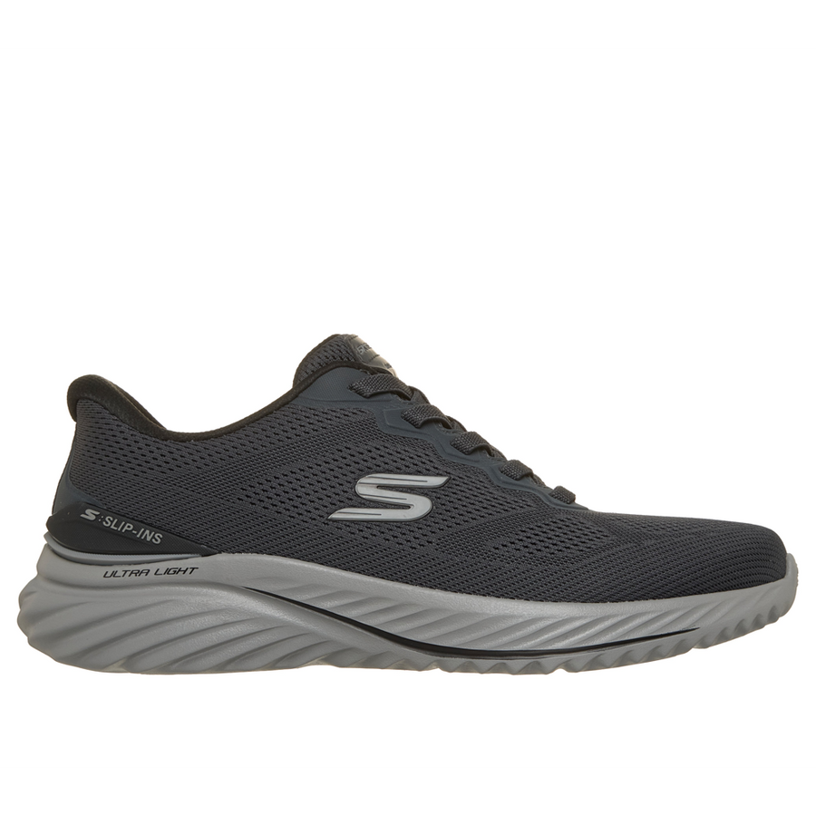 Skechers 233459 Men's Trainer-Black/Charcoal