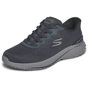 Skechers 233459 Men's Trainer-Black/Charcoal