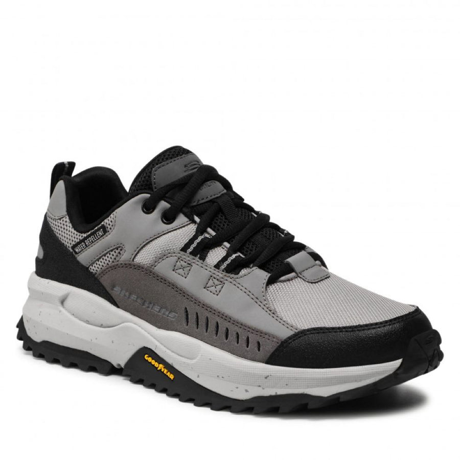 Skechers 237219 Mens Trainer-Grey/Black