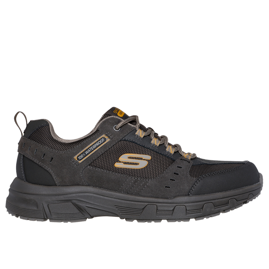 Skechers 237386 Mens Trainer-Stone/Brown