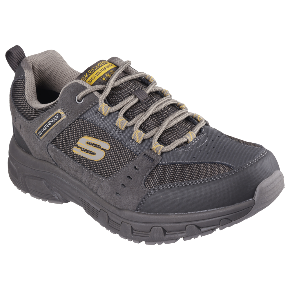 Skechers 237386 Mens Trainer-Stone/Brown