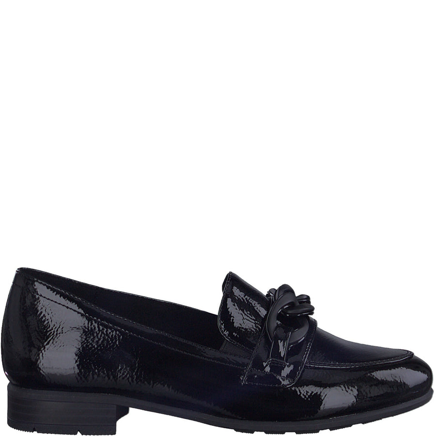 Jana 24260 Shoes-Black Pat H