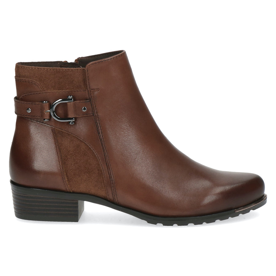 Caprice 25334 Ankle Boots-Cognac