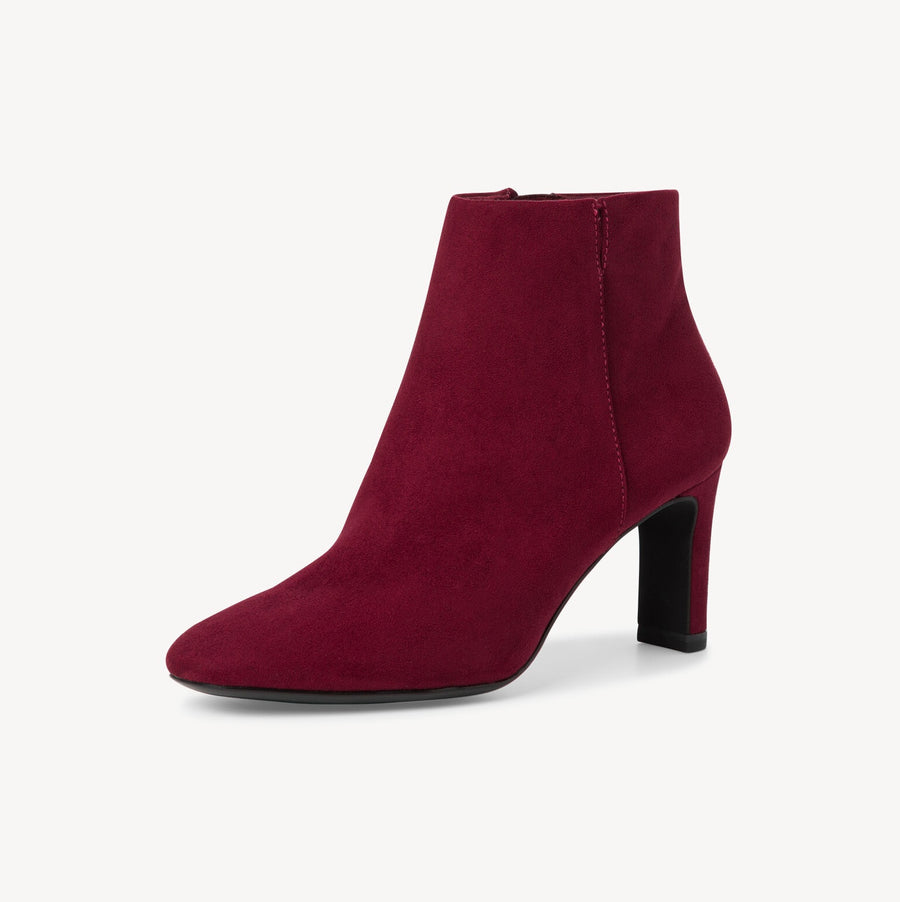 Tamaris 25334 Ankle Boots-Dark Scarlet