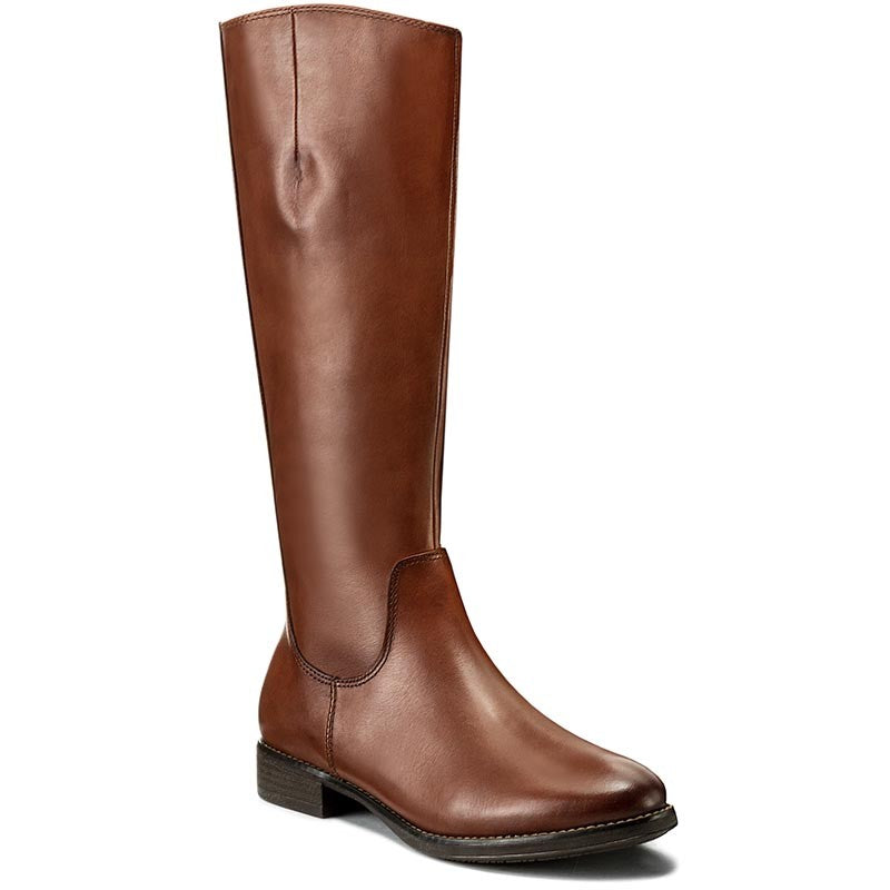 Tamaris 25504 Long Boots-Cognac