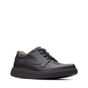 Clarks Un Abode Ease Shoe-Black Lea H