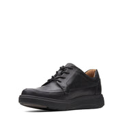 Clarks Un Abode Ease Shoe-Black Lea H