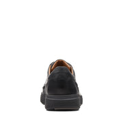 Clarks Un Abode Ease Shoe-Black Lea H