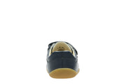 Clarks Roamer Craft Shoes-Navy Lea H