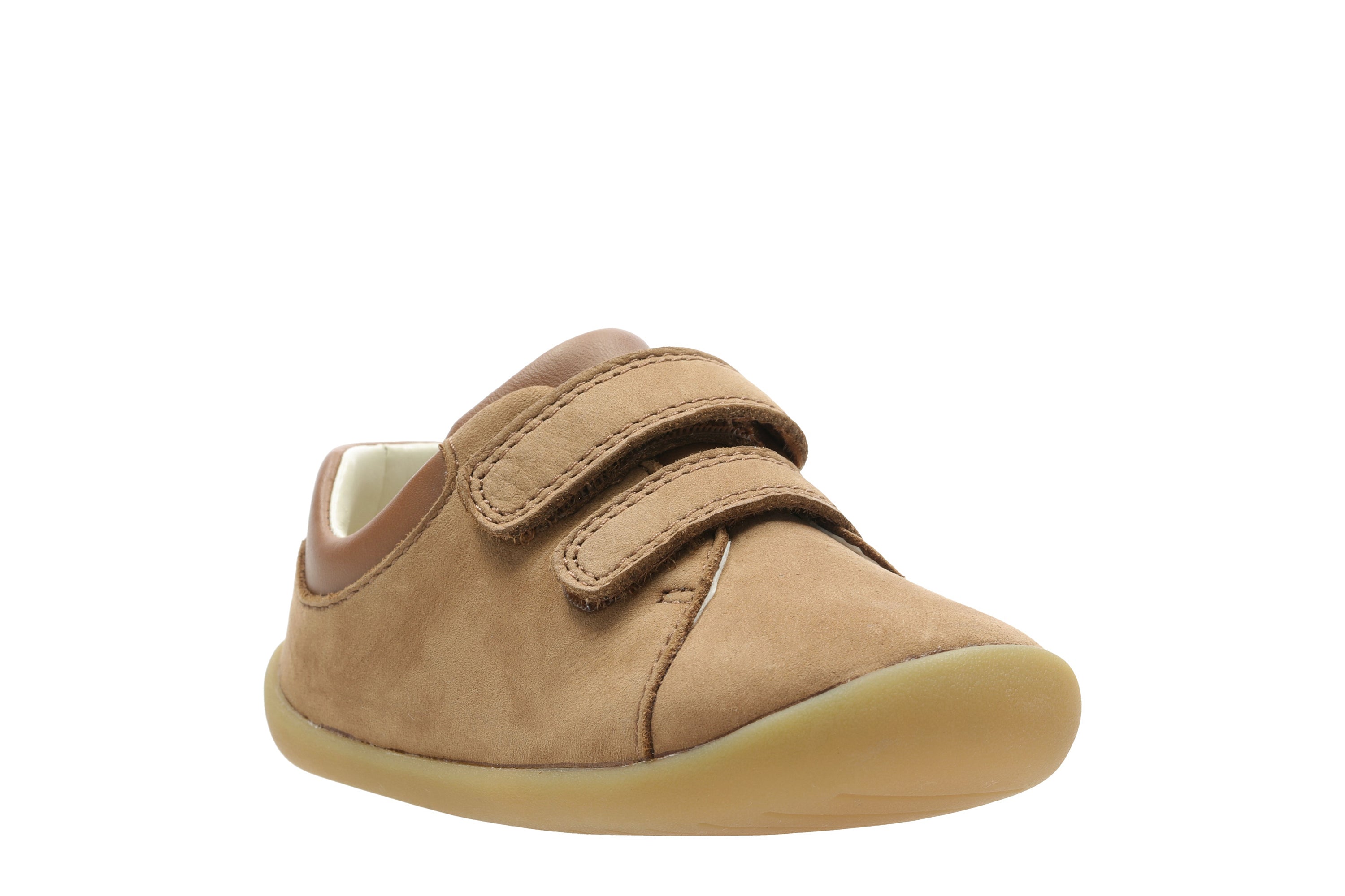 Clarks Roamer Craft Shoes-Tan Leath F