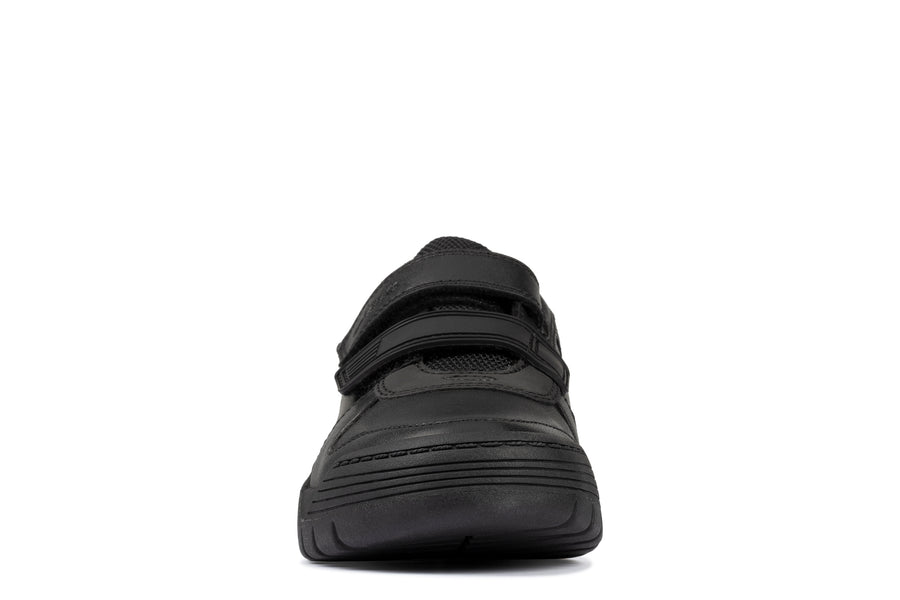 Clarks Scooter Speed K Shoe-Black Lea G