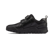 Clarks Scooter Speed K Shoe-Black Lea H