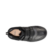 Clarks Scooter Speed K Shoe-Black Lea F