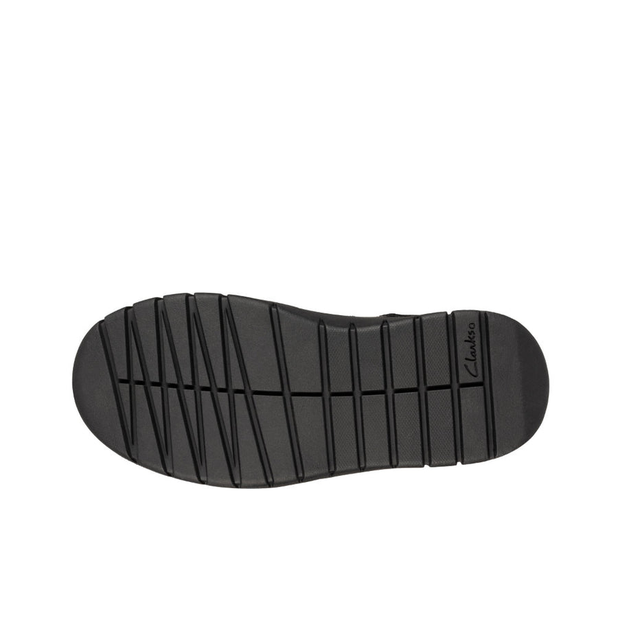 Clarks Scooter Speed K Shoe-Black Lea F