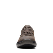 Clarks Clarkspro Lace Trainer-Dark Brown G