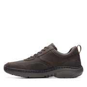 Clarks Clarkspro Lace Trainer-Dark Brown G