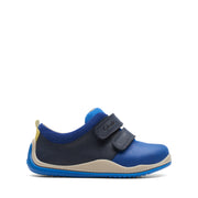 Clarks Noodle Fun T Shoes-Blue Combi G