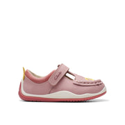 Clarks Noodleshine T Shoes-Dusty Pink G