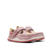 Clarks Noodleshine T Shoes-Dusty Pink G