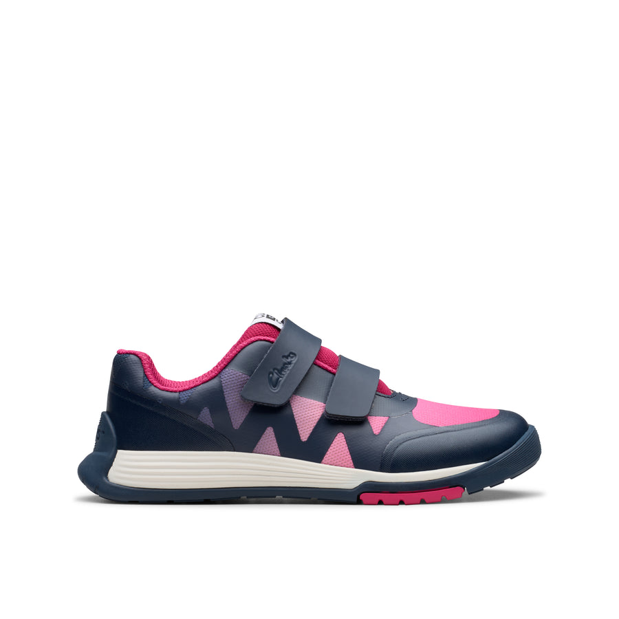 Clarks Cicastarjump K Trainers-Pink G