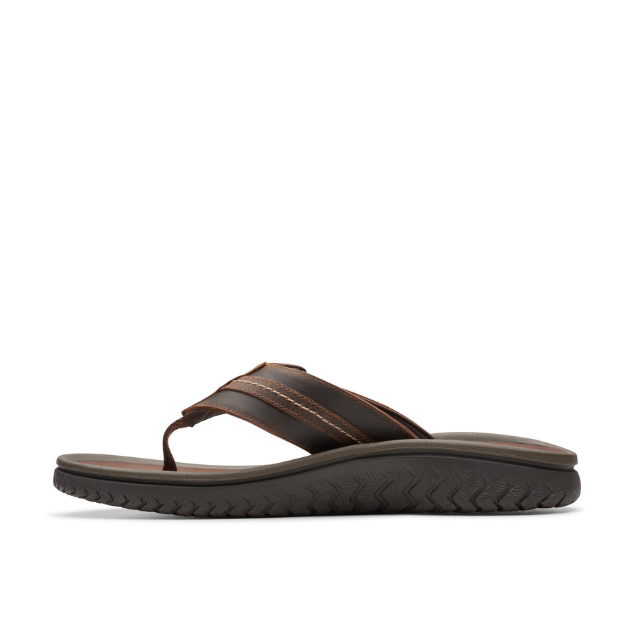 Clarks Wesley Sun Sandals-Beeswax G