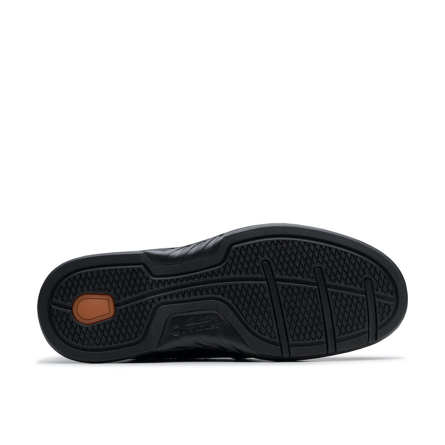 Clarks Un Briley Step Shoe-Black Leather H