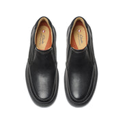 Clarks Un Briley Step Shoe-Black Leather H