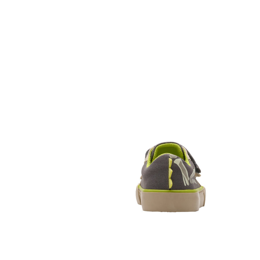 Clarks Foxing Stomp T Canvas-Grey F