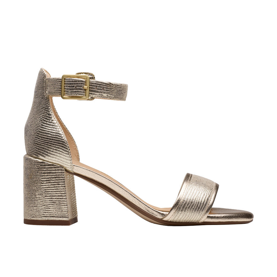 Clarks Ezoria Mae Heels-Champagne D
