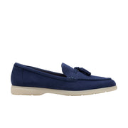 Clarks Narini Edge Loafers-Navy D