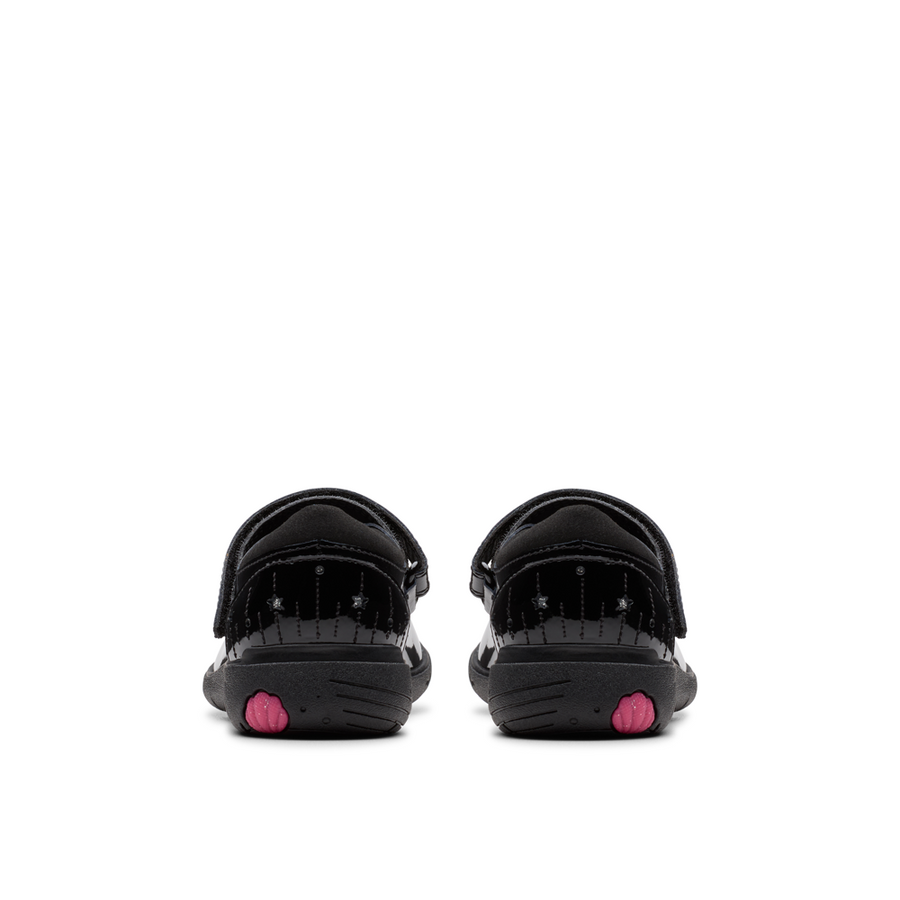 Clarks Relda Wish K Shoe-Black Patent G